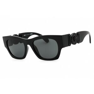 NWT Versace VE4479U Black Round 52mm Sunglasses